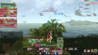 ArcheAge за кустиком =)  пвп в море.