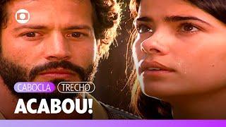 Zuca revela a Tobias que não o ama mais e não quer se casar com ele!  | Cabocla | TV Globo