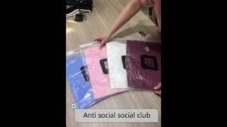 Anti Social Sicial Club T-shirt Unpacking