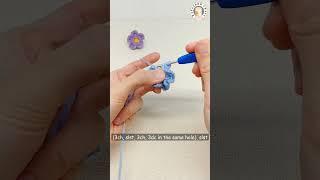 Amigurumi Flower | Full video tutorial is on my channel | Crochet Flower | Mini Flower | Tiny Flower