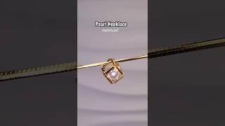 pearl necklace #diy #preppy #beadedjewelry #tutorial