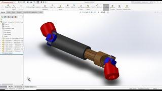 Kardan Mafsalı ve Kardan Mili Çizimi ve Montajı, Universal Joint Design