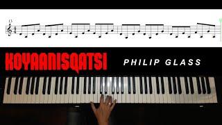 Koyaanisqatsi - Piano Duet Tutorial with Sheet Music | Philip Glass