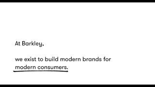 Five ways to build a modern brand by BarkleyOKRP