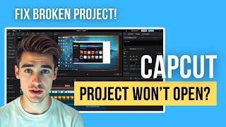 How to Open CapCut Projects After Version Downgrade (Open New CapCut Files in Old Versions)