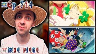 СПАСЕНИЕ ПРИНЦЕССЫ МАНШЕРИ !!! | Ван-пис ► 714 серия | Реакция на аниме | One Piece