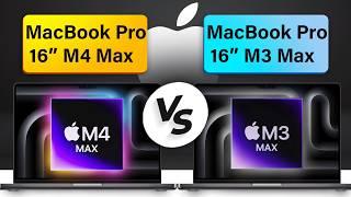 M4 Max MacBook Pro vs M3 Max - REVIEW OF SPECS!