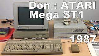 Atari MEGA ST1 restauration et remise en marche