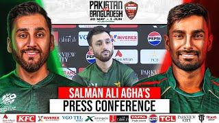 Pakistan's Captain Salman Ali Agha's Press Conference at Gaddafi Stadium Lahore | PCB | M2N1A