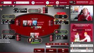 100NL Zoom Poker Cash Game - Playing Aces like Ace King