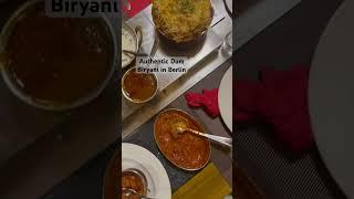 Biryani like no where in Berlin#food #foodie #foodieparadise #shorts#shortvideo