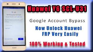 How To Remove Google Account Huawei Y6 (SCL-U31) Frp Android 5.1.1/6