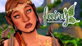 mariposa lily  the fairy + cc links | sims 4: create a sim