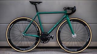 Colossi Crit in Cannondale Track Green | Fixed Gear Dream Build