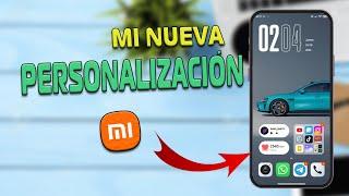 Mi Nueva Personalización - Pantalla de Inicio e Íconos