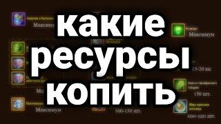 Хроники Хаоса. КАКИЕ РЕСУРСЫ НАДО КОПИТЬ, чтоб закрывать ивенты. Делаем необходимый запас.