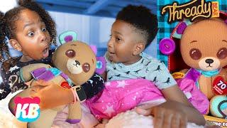 Kamdenboy & Kyraboo's Wish came TRUE | Our Thready Bear came to LIFE