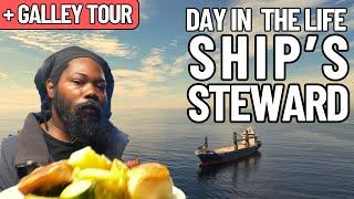 SHIP'S STEWARD | LIFE AT SEA | GALLEY TOUR