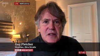 Guy Fletcher (Mark Knopfler's 'Going Home' Charity Single Producer) On BBC Breakfast [03.03.2024]