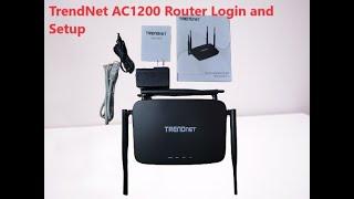 Trendnet AC1200 Dual Band Wireless Router Login and setup | TEW-812DRU |TEW-818DRU - AC1900 |TEW-831