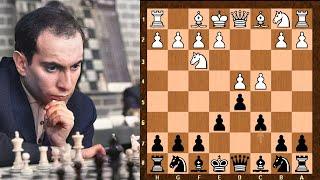 An exchange sacrifrice - N Darsniek vs Mikhail Tal - Semi-Slav Defense