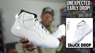 SHOCK DROP!? NO ONE EXPECTED THIS JORDAN 11 LEGEND BLUE SHOCK DROP! NIKE SHOCK DROP COMING SOON!