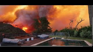 100 MPH Winds Fuel Palisades Fire Residents Flee Burning Homes on Foot