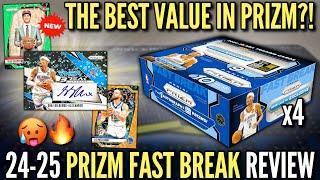 THESE BOXES ARE LOADED (HUGE ADDITIONS)!  2024-25 Panini Prizm Basketball Fast Break Box Review