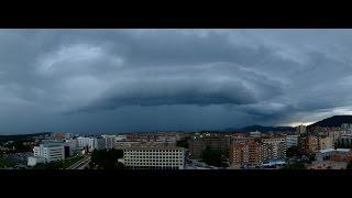 TL19: Great and beautiful Arcus cloud in Pamplona