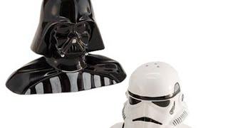 Star Wars Darth Vader and Stormtrooper Salt and Pepper Shaker Set