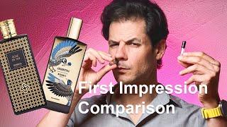 Perris Monte Carlo Rose de Taif vs Memo Paris Argentina - fragrance first impressions