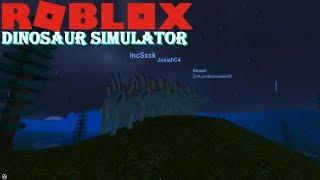 Roblox Dinosaur Simulator - HUGE HERD OF STEGOS KILL KOSERS?!?! *scary sight*