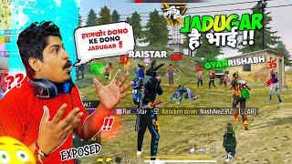 Raistar & Rishabh 12 + 12 Kills Last Zone 6 Player Alive Duo vs Squad - Free Fire Max