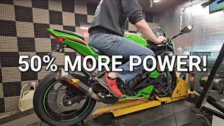  NEW ZX4RR GAINS 50% MORE POWER! 