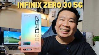 INFINIX ZERO 30 5G  - UNBOXING, SET UP AND HANDS ON TEST ( SRP PHP 14,999) - PHILIPPINES