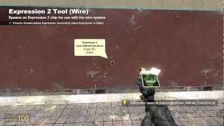 Gmod E2 Tutorial - Basic User Defined Functions