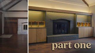 A fireplace renovation like no other | DIY pt1