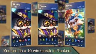 WOW I Got A 10 Win Streak Using This Support | Mobile Legends