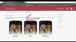 How to use picasso to fetch images from url in android