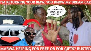 DRAMA!! CONMUM REJECTS BMW GIFT FROM DEE MWANGO? MARWA UNTRUTHS BROUGHT TO LIGHT WHO IS FOOLING WHO?