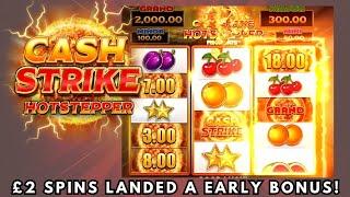 Cash Strike Hot Stepper Slot | £2 Stakes With An Early Bonus! | Mr Gamble