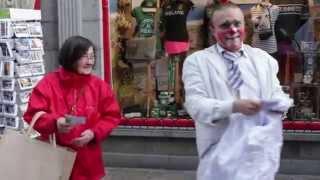 Mimirichi Clowns go on walkabout in Galway during Baboró