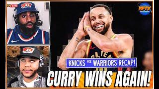 Knicks vs Warriors Postgame: Curry Cooks The Knicks At The Garden Again