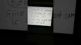 should i change my yt channel name to Robis 4? (ANNOUNCEMENT)