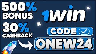 1WIN PROMO CODE: ONEW24 | GET A 500% BONUS AND 30% CASHBACK