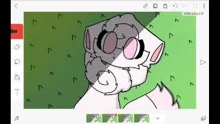 How i animate on flipaclip #1