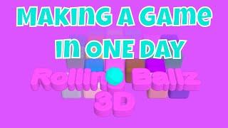 Making a Game With No Code In One Day (12 hrs) Download Now - Rolling Ballz 3D