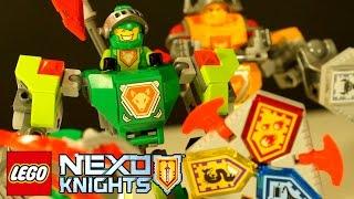 Lego Nexo Knights 2017 - Боевые Доспехи Аарона и Акселя - Игра и Мультики для Детей