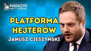 Anita Gargas, Janusz Cieszyński. Hejt w sieci, tajna broń Platformy?