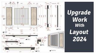 Layout SketchUp Lesson#30 Upgrade Work with Layout 2024